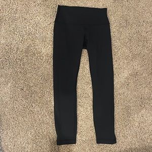 Black Lululemon Capris